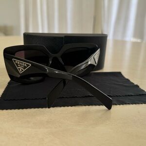 Prada sunglasses with triangle logo